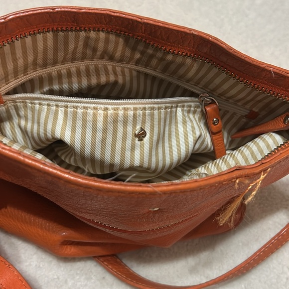 Kate Spade Orange Leather Crossbody Bag pre-owned - Picture 7 of 8